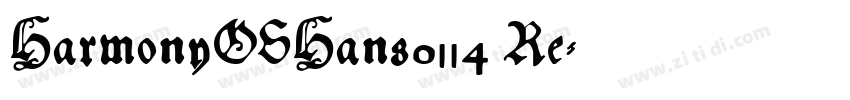 HarmonyOSHans0114 Re字体转换